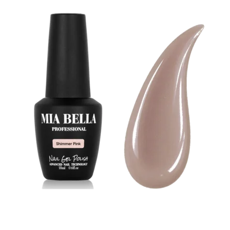 Flexible cover base- Shimmer pink - Mia Bella